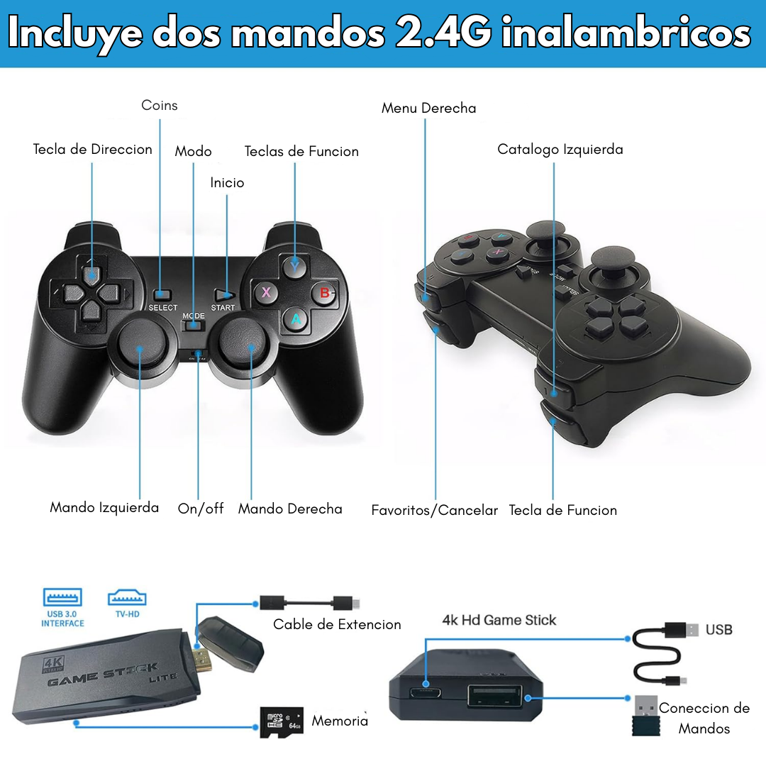 Consola Retro +20.000 Juegos